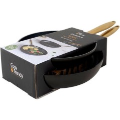 Poeles - COSY & TRENDY - Elegance Set 2 - 24+28 cm - Noir - Aluminium