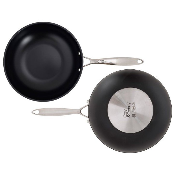 Wok - COSY & TRENDY - Revolution 28 cm - Plasma - Antiadhésif - Tous feux Wok - COSY & TRENDY - Revolution 28 cm - Plasma - Antiadhésif - Tous feux