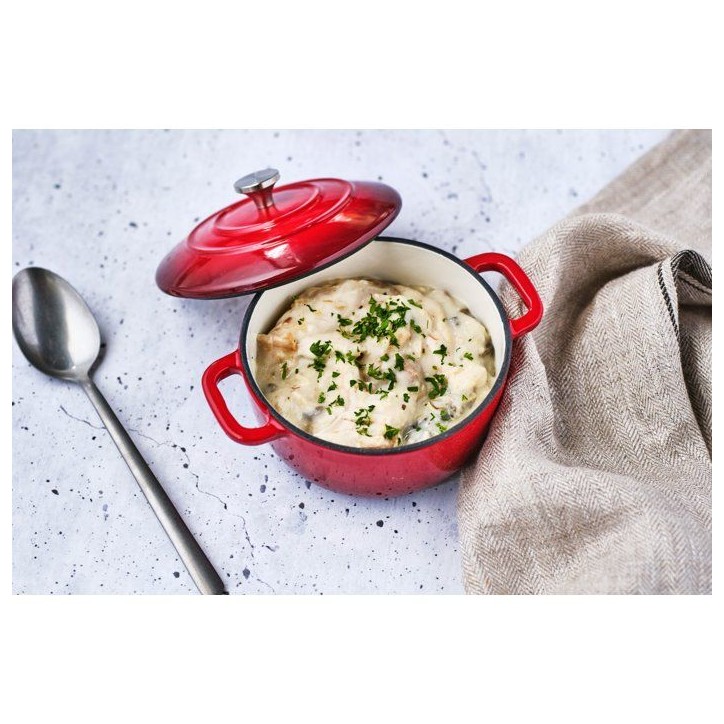 Cocotte - COSY & TRENDY - Fontestic Mini - Fonte - Rouge - Tous feux Cocotte - COSY & TRENDY - Fontestic Mini - Fonte - Rouge - Tous feux