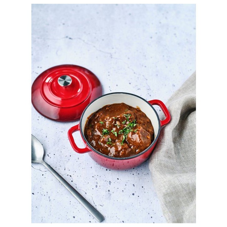 Cocotte - COSY & TRENDY - Fontestic Mini - Fonte - Rouge - Tous feux Cocotte - COSY & TRENDY - Fontestic Mini - Fonte - Rouge - Tous feux