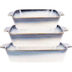 Plat a four - COSY & TRENDY - Nora Set 3 - Résistant chaleur - Polyva