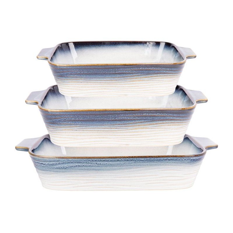 Plat a four - COSY & TRENDY - Nora Set 3 - Résistant chaleur - Polyva