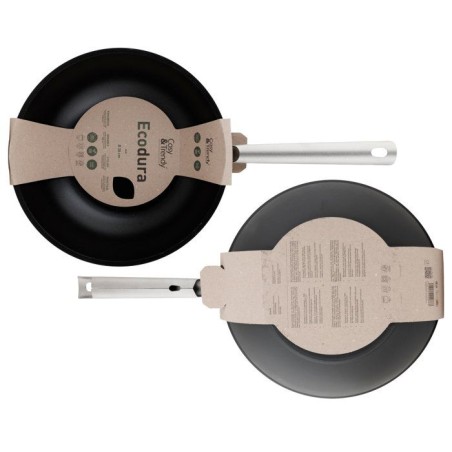 Wok - COSY & TRENDY - Ecodura 28 cm - Antiadhésif - Tous feux - Écol
