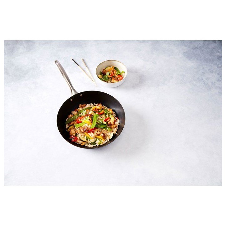 Wok - COSY & TRENDY - Fusion Pro 30 cm - Antiadhésif céramique - Tous feux - Ergonomique