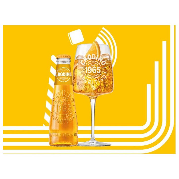Crodino - Biondo - Apéritif sans alcool - 17,5 cl