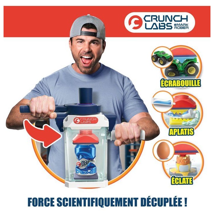 Kit scientifique - CRUNCHLABS - Crunchinator - Presse hydraulique - Expériences