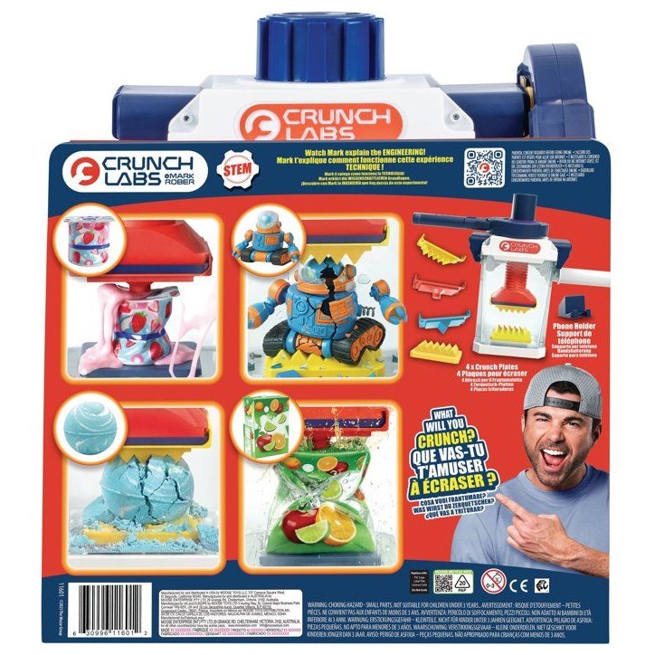 Kit scientifique - CRUNCHLABS - Crunchinator - Presse hydraulique - Expériences