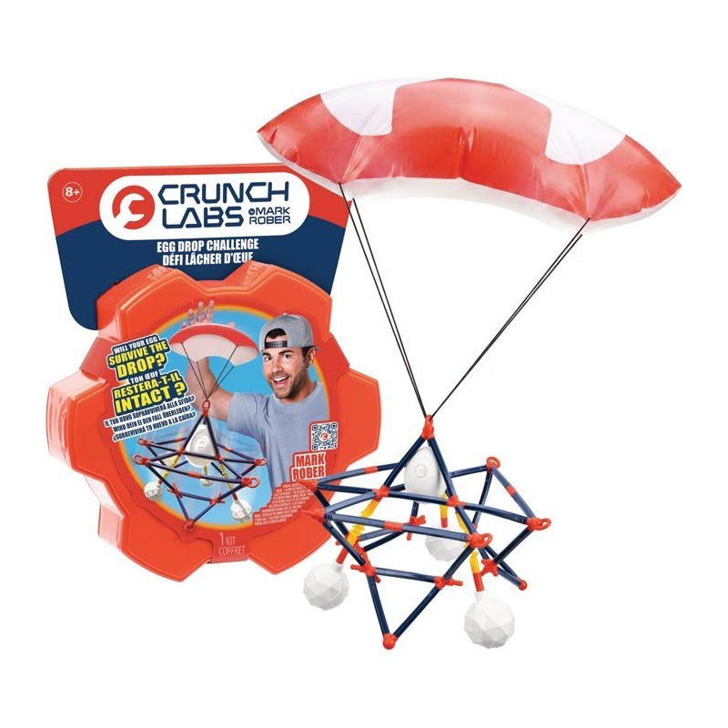 Kit scientifique - CRUNCHLABS - Chute d'oeuf - Expérience physique -