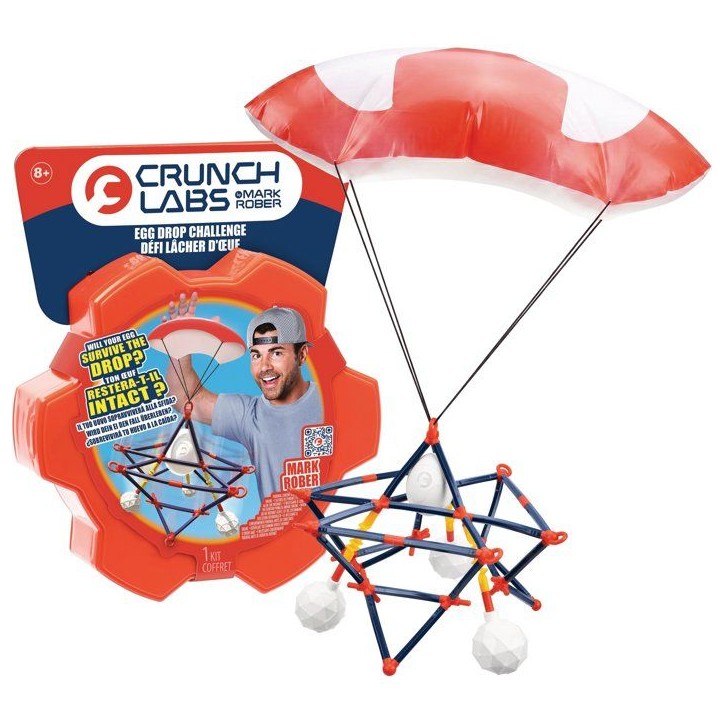 Kit scientifique - CRUNCHLABS - Chute d'oeuf - Expérience physique - Construction