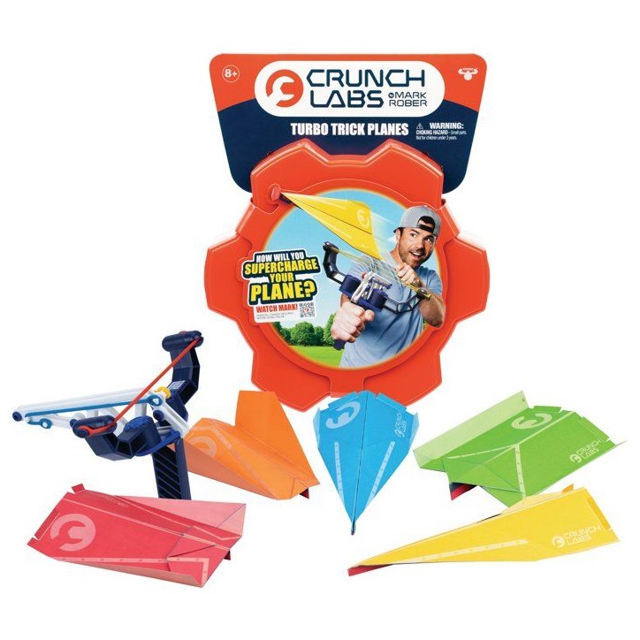 Kit scientifique - CRUNCHLABS - Lanceur d'avions - Aérodynamique - 5 modeles