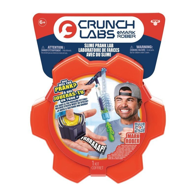 Kit slime - CRUNCHLABS - Slime Prank - Expérience sensorielle - Fun