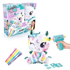 Dragon – Avec spray électronique, feutres et pochoirs – AIR 085-Canal Toys – Airbrush Plush