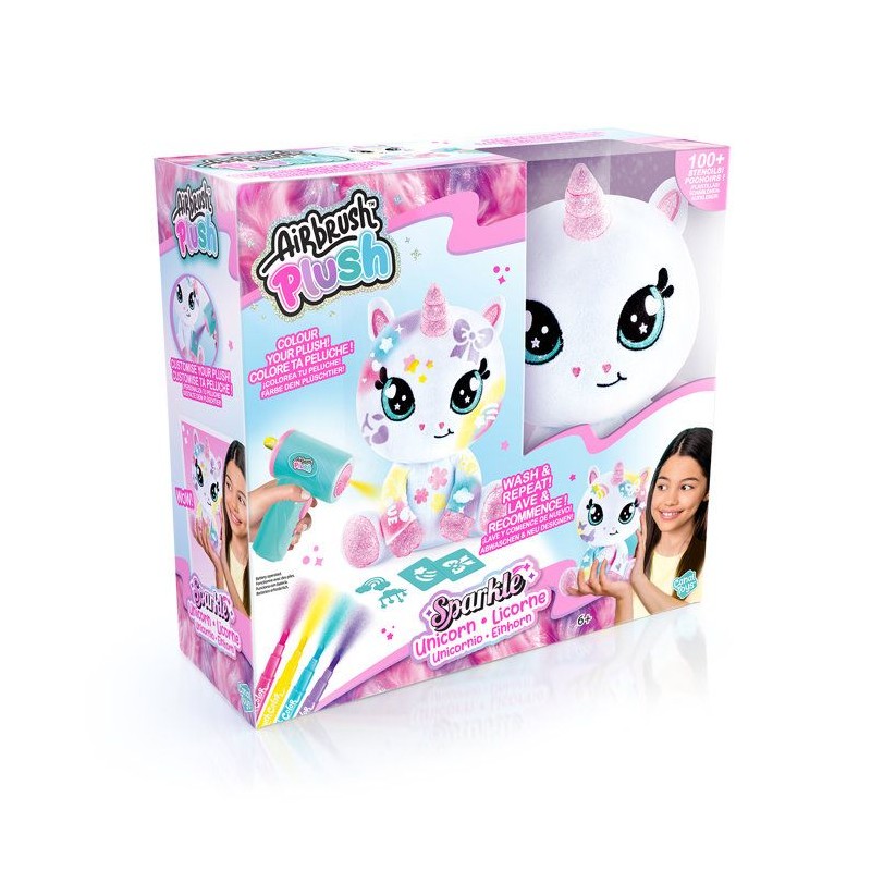 Licorne Pailletée – Avec spray électronique, feutres et pochoirs