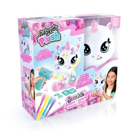 Licorne Pailletée – Avec spray électronique, feutres et pochoirs