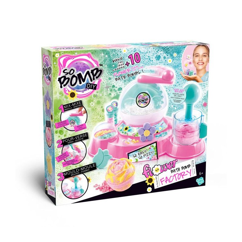 Flower Bath Bomb Factory