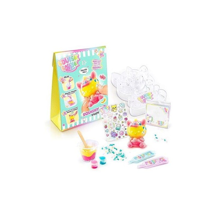 Canal Toys - SQUISH SQUISH - Squishy 1 Pack DIY - Des 6 ans - SQI 005