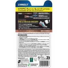 Colle universelle instantanée - CYANOLIT - ULTRA UNICK - Gel 10 g - Ultra-rapide - Polyvalente