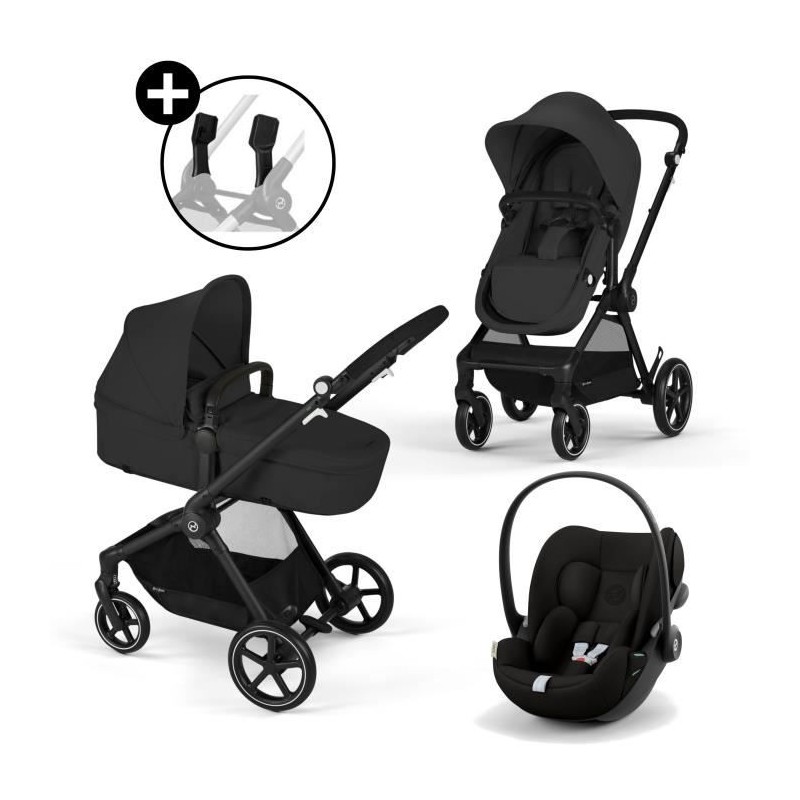 CYBEX Poussette trio EOS PLUS + Cloud G : poussette convertible + sieg