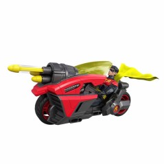 Figurine et véhicule - DC Premier - Robin 16,5 cm avec Moto Jet - Tri