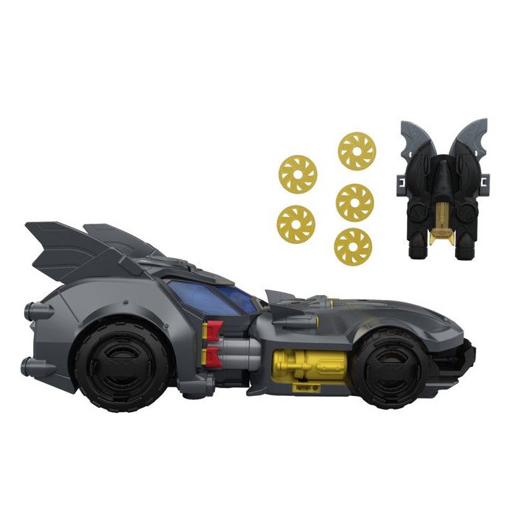 Véhicule miniature - DC Premier - Batmobile - Échelle 16,5 cm - Bat-Drone inclus - Capot modulable - Des 4 ans Véhicule miniature - DC Premier - Batmobile - Échelle 16,5 cm - Bat-Drone inclus - Capot modulable - Des 4 ans