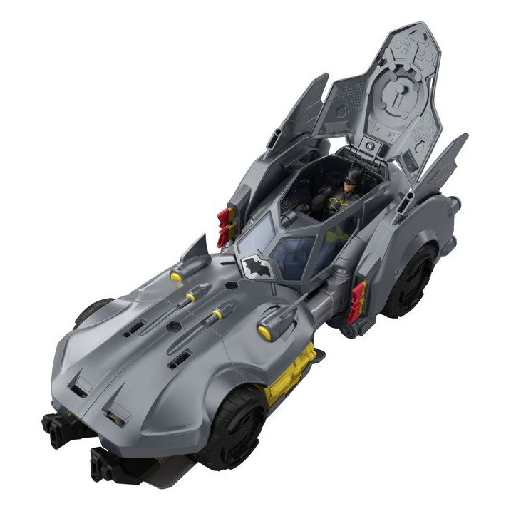 Véhicule miniature - DC Premier - Batmobile - Échelle 16,5 cm - Bat-Drone inclus - Capot modulable - Des 4 ans Véhicule miniature - DC Premier - Batmobile - Échelle 16,5 cm - Bat-Drone inclus - Capot modulable - Des 4 ans