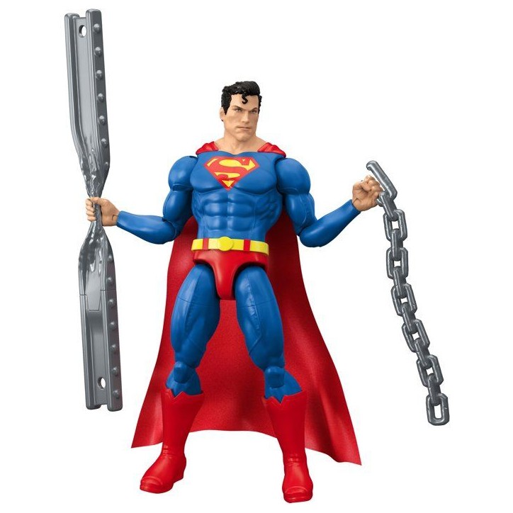 Figurine - DC - Superman JNF57 - 15 cm - 22 articulations - Accessoires