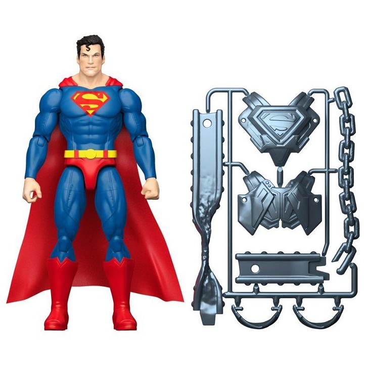 Figurine - DC - Superman JNF57 - 15 cm - 22 articulations - Accessoires