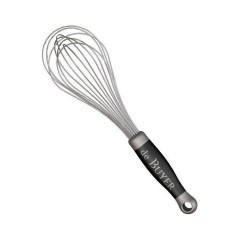 Fouet universel fils inox - Göma 30 cm - Argent et noir