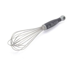 Fouet universel fils inox - Göma 30 cm - Argent et noir
