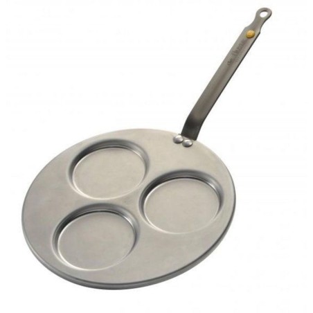 Poele triblinis Minéral B Elément - Ø 27 cm - Gris - Tous feux dont