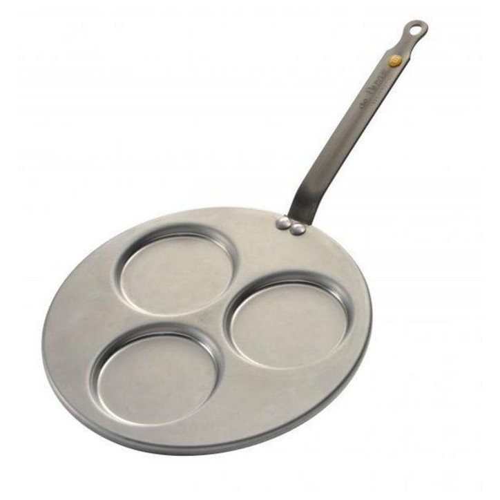 Poele triblinis Minéral B Elément - Ø 27 cm - Gris - Tous feux dont induction Poele triblinis Minéral B Elément - Ø 27 cm - Gris - Tous feux dont induction