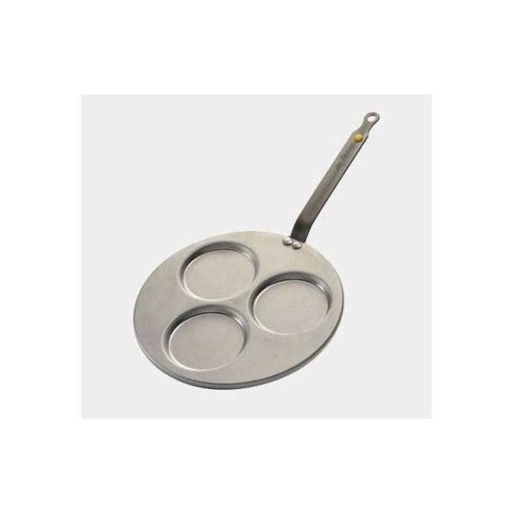 Poele triblinis Minéral B Elément - Ø 27 cm - Gris - Tous feux dont induction Poele triblinis Minéral B Elément - Ø 27 cm - Gris - Tous feux dont induction