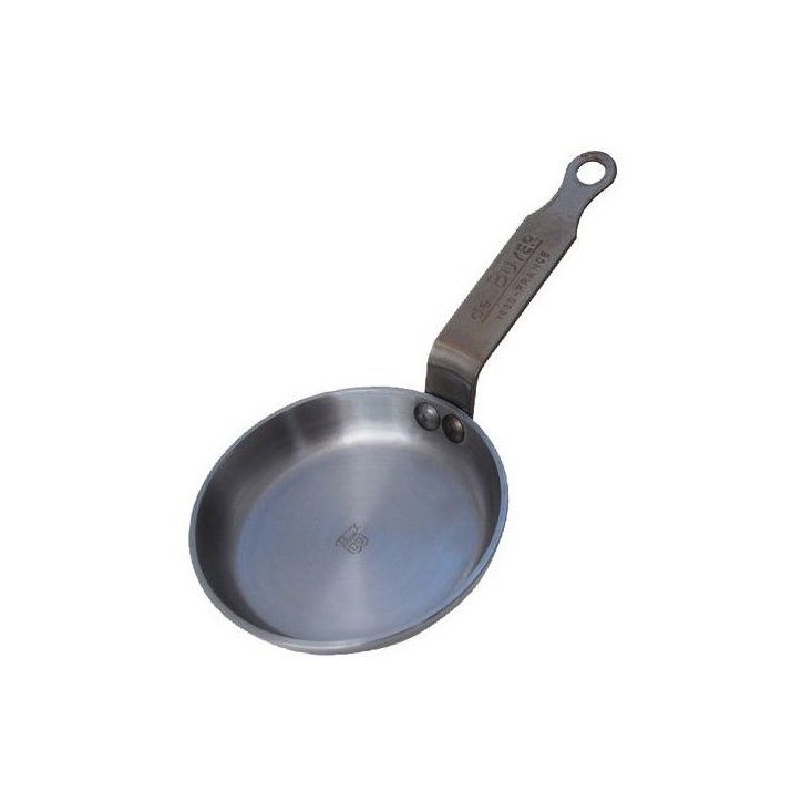 DE BUYER Poele a blinis Mineral B Element - 12 cm DE BUYER Poele a blinis Mineral B Element - 12 cm