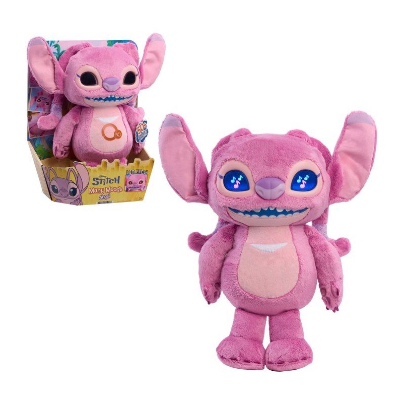 Peluche intéractive expressive - DISNEY Stitch - Many Moods - Angel -