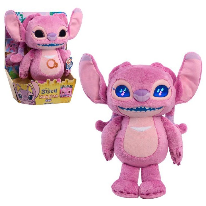 Peluche intéractive expressive - DISNEY Stitch - Many Moods - Angel - 35 cm - Des 3 ans Peluche intéractive expressive - DISNEY Stitch - Many Moods - Angel - 35 cm - Des 3 ans