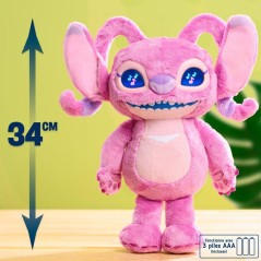 Peluche intéractive expressive - DISNEY Stitch - Many Moods - Angel -