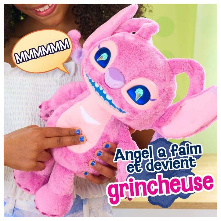 Peluche intéractive expressive - DISNEY Stitch - Many Moods - Angel - 35 cm - Des 3 ans Peluche intéractive expressive - DISNEY Stitch - Many Moods - Angel - 35 cm - Des 3 ans