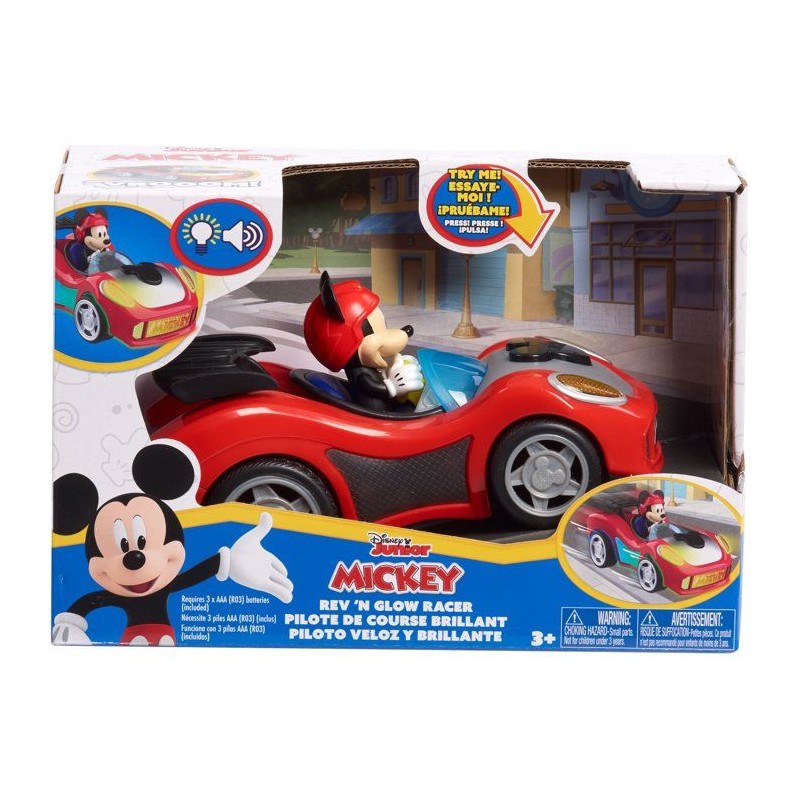 Voiture a rétrofriction - DISNEY - Mickey - Rev'n Go Vehicle - Des 3