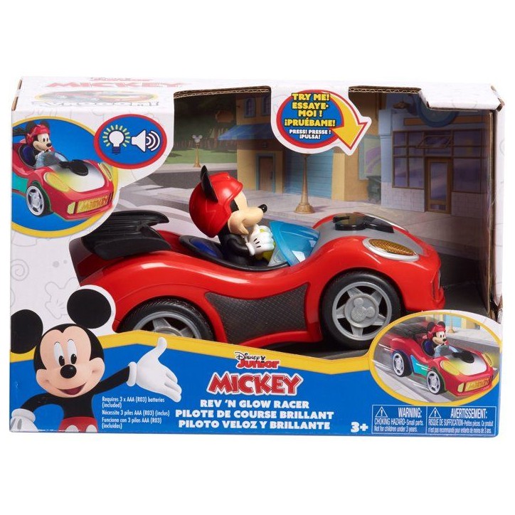 Voiture a rétrofriction - DISNEY - Mickey - Rev'n Go Vehicle - Des 3 ans Voiture a rétrofriction - DISNEY - Mickey - Rev'n Go Vehicle - Des 3 ans
