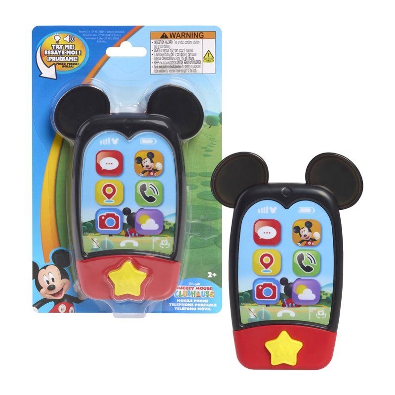 Téléphone portable - DISNEY - Mickey - Des 2 ans