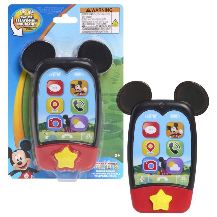 Téléphone portable - DISNEY - Mickey - Des 2 ans