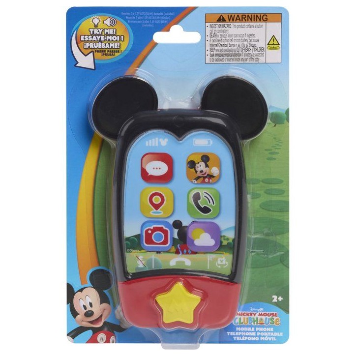 Téléphone portable - DISNEY - Mickey - Des 2 ans