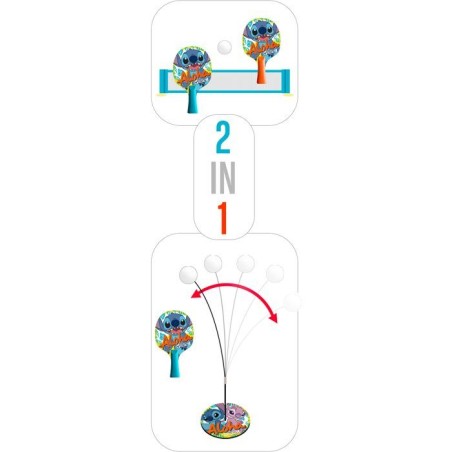 Set d'apprentissage Ping-pong 2-en-1 - DISNEY - STITCH