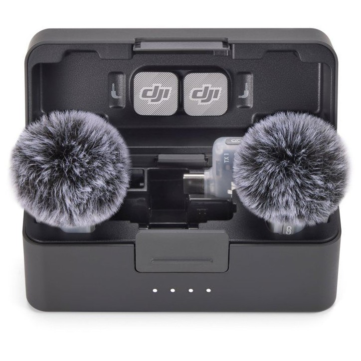Micro sans fil - DJI - Mic Mini 2 - 2 TX - 1 RX mobile - Boîtier de charge