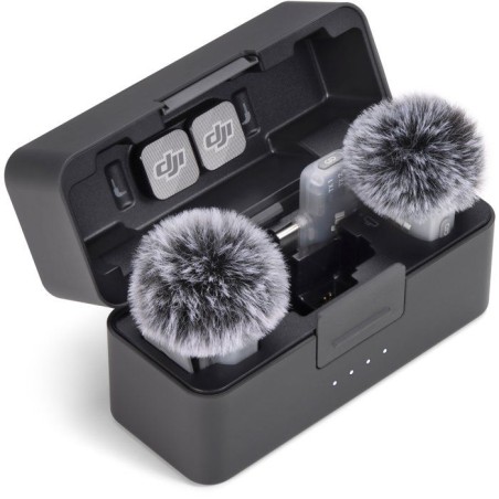 Micro sans fil - DJI - Mic Mini 2 - 2 TX - 1 RX mobile - Boîtier de charge