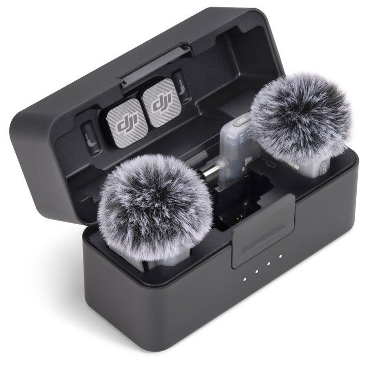 Micro sans fil - DJI - Mic Mini 2 - 2 TX - 1 RX mobile - Boîtier de charge