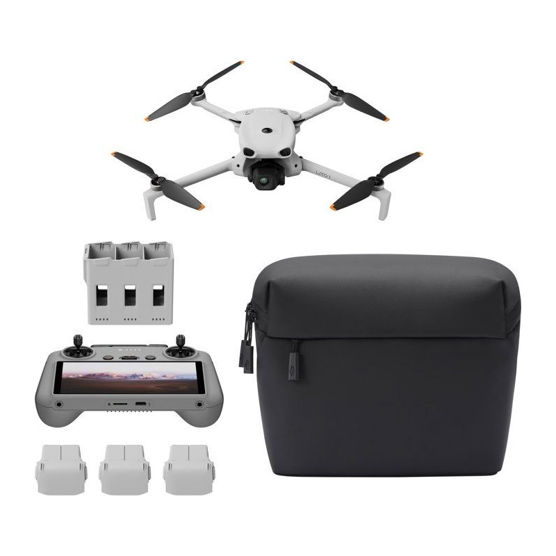 Drone - DJI - LITO X1 - Pack Fly More Plus - DJI RC 2