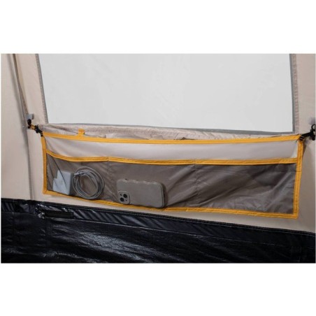Auvent indépendant a arceaux - KAMPA - Waypoint Low - Fibre de verre - Pour van - Hauteur de connexion 1,80 a 2,10 m