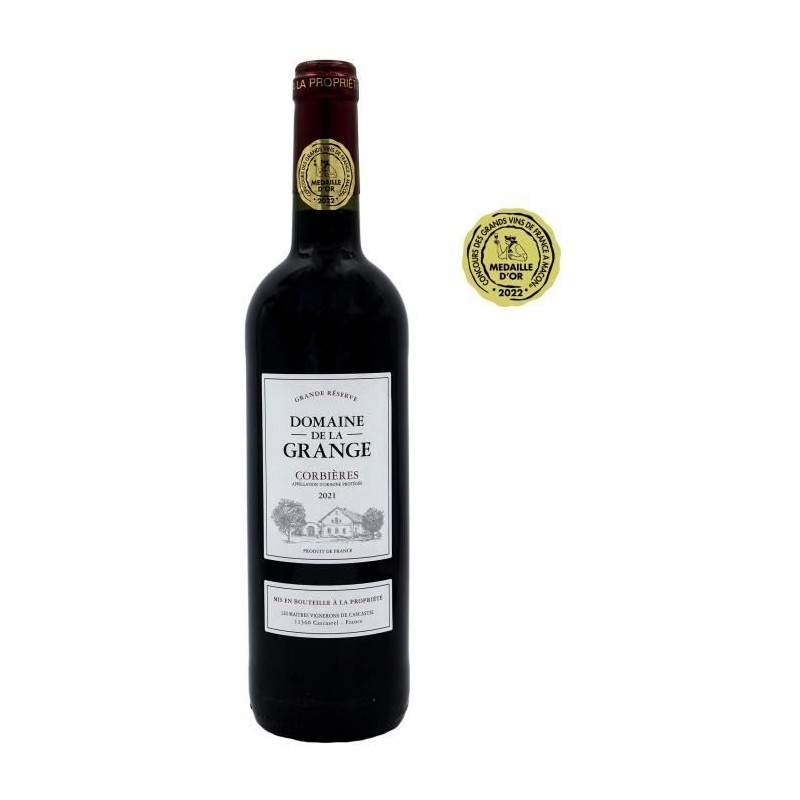 Domaine de la Grange 2024 Corbieres - Vin rouge de Languedoc