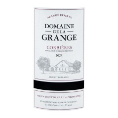 Domaine de la Grange 2024 Corbieres - Vin rouge de Languedoc
